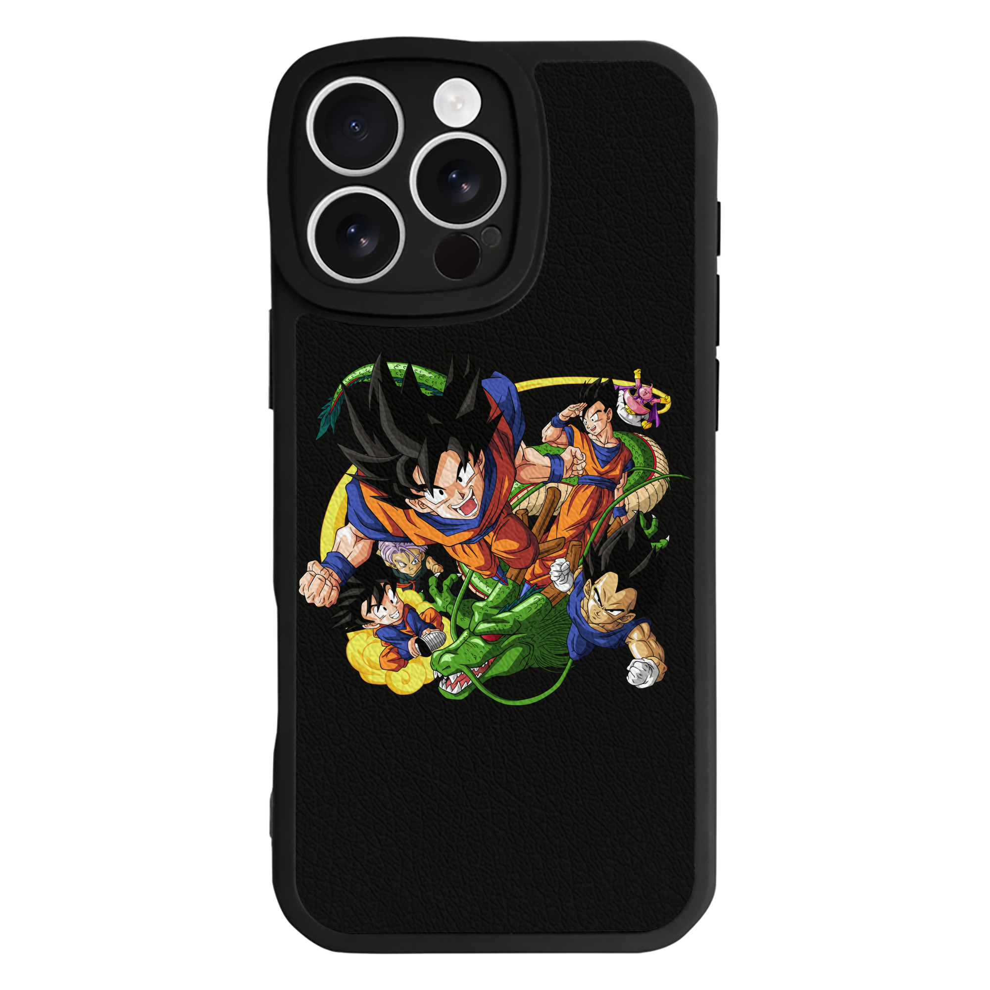 （画像用） ドラゴンボール DRAGON BALL 【iPhone 16シリーズ対応】シリコンスマホケース（レザー調） 材質：シリコン